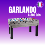 Babyfoot Garlando G 500 Gris