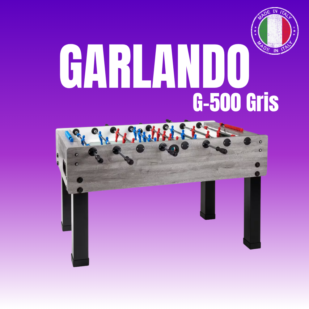 Babyfoot Garlando G 500 Gris